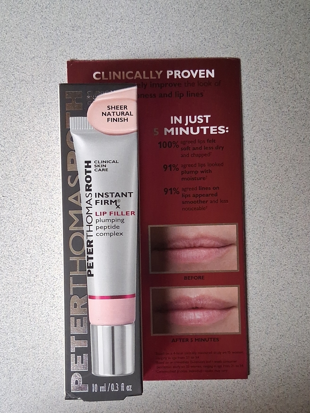 BNIB Peter Thomas Roth Instant Firmx Lip Filler 10ML
